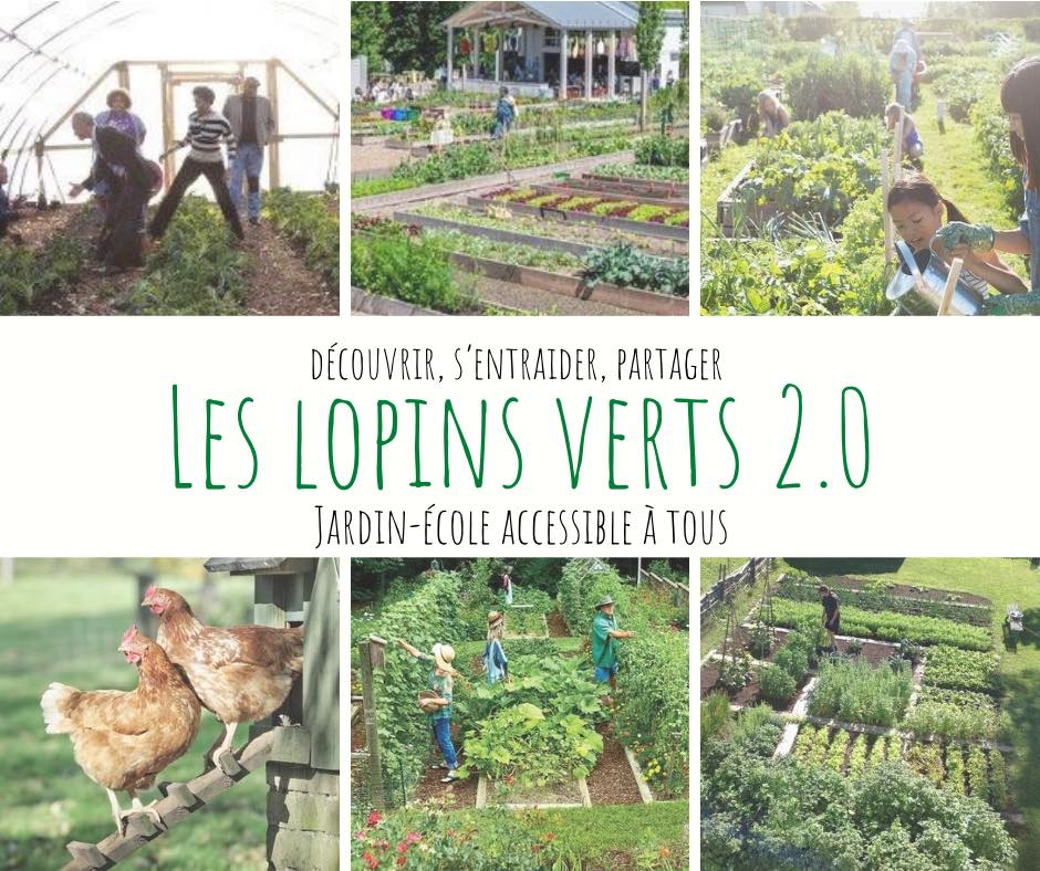 Jardin-école pour l'autonomie alimentaire