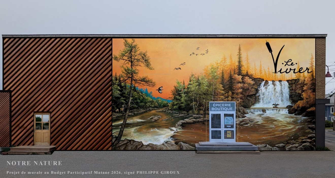 Murale - Notre nature
